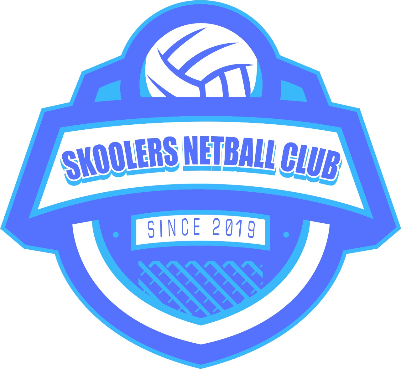 Netball Club design by hassam amjad